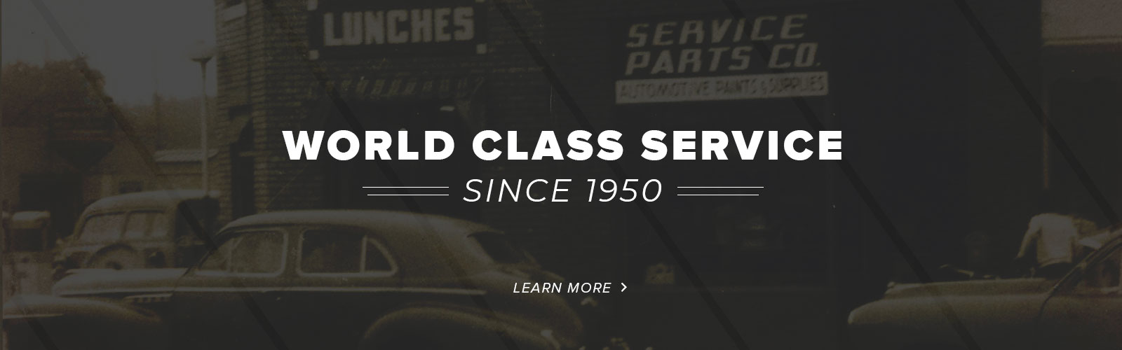 Word class service since 1950